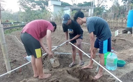 KSM-T 34 Unisma Malang Mewujudkan Penghijauan P2L Desa Jabung