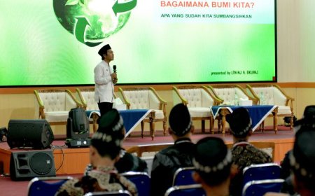 Tim Kreatif LTN dan KLH Ajak Mahasiswa Baru Unuja Probolinggo Ngaji Lingkungan