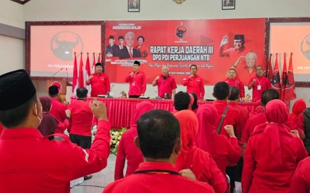 Rakerda PDI Perjuangan NTB Fokus Menyongsong Pilpres dan Pileg 2024