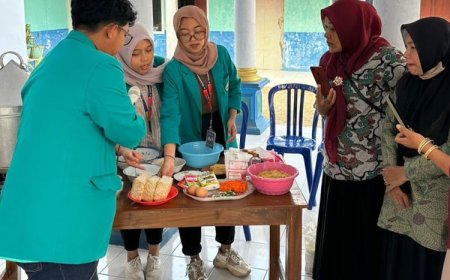 KSM-T Unisma Malang Gelar Pelatihan Nugget Tempe Pada UMKM Desa Sumberpetung