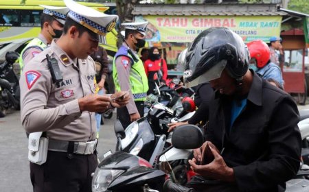 Operasi Zebra Progo Selesai, Ribuan Pelanggar Ditindak