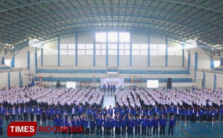 457 Mahasiswa Baru STKIP PGRI Pacitan Lulus PKKMB 2023