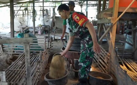 Serma Nurjain, Dari Babinsa Tempur Jadi Juragan Bebek Petelur
