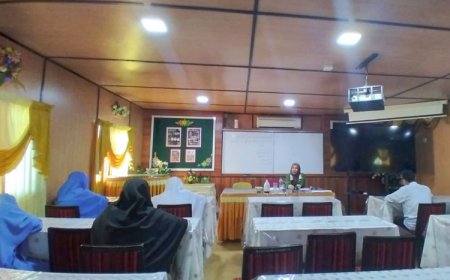 Tim PPL-KSM International Malaysia Unisma Malang menjadi Juri Perlombaan Mahrajan Arabiy