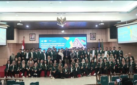 LP3M UNJ Gelar Pelepasan 108 Mahasiswa Program Magang Jerman Ferienjob 2023