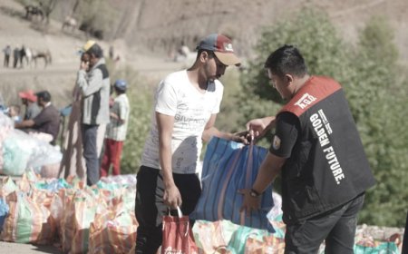 Golden Future Indonesia Salurkan Bantuan untuk Ribuan Korban Gempa Maroko