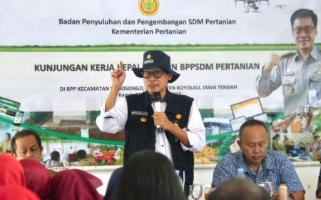 Beri Motivasi di BPP Mojosongo, Kementan RI: Pertanian Berkontribusi Nyata untuk Ekonomi