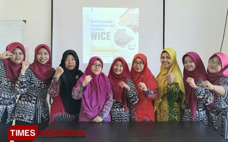 Membanggakan, Tim Peneliti Muda MAN 3 Magetan Sabet Gold Medal WICE 2023