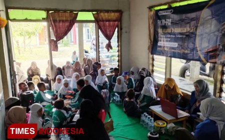 Mahasiswa Unmuh Jember Gunakan Metode Read Aloud dan Bookish Play untuk Tingkatkan Literasi Anak Usia Dini