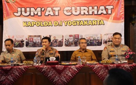Gelar Jumat Curhat, Polda DIY Dapat Keluhan Soal Pinjol
