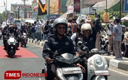 Tingkatkan Kesadaran Demokrasi dan Partisipasi Publik, KPU Majalengka Gelar Kirab Pemilu 2024