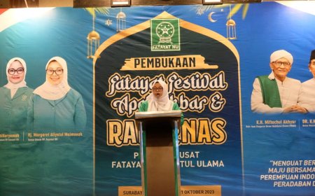PP Fatayat NU Konsolidasi di Surabaya, Bahas Gerakan Perubahan 