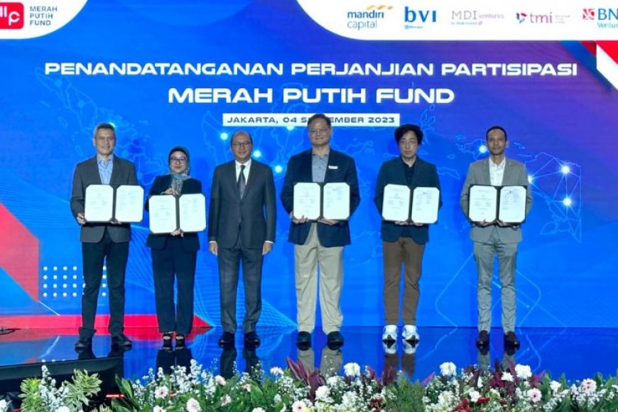 Partisipasi TelkomGroup Dukung Pendanaan Startup Nasional melalui Peresmian Merah Putih Fund