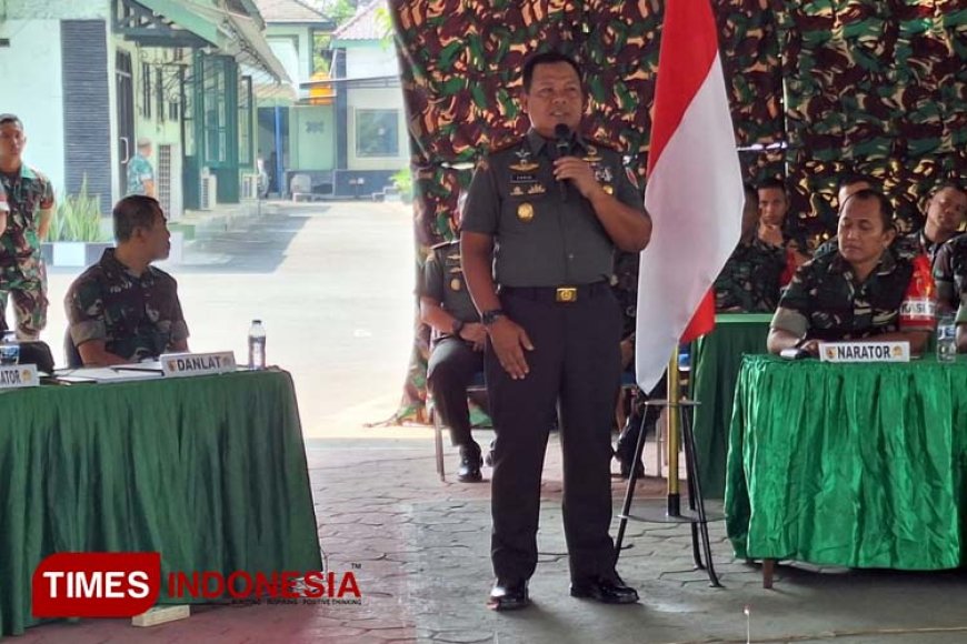 Tutup Latihan Posko I Korem 082, Pangdam V Brawijaya: Prajurit Harus Bisa Jadi Pionir