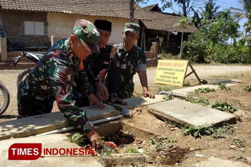 TMMD 118 2023: Kodim 0818 Kabupaten Malang Batu Perkuat Akses Air Bersih di Desa Sumberpetung