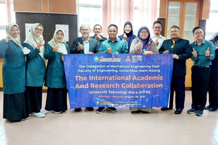 Program Studi Teknik Mesin UNISMA sukses jalin kerjasama dengan UiTM dan UTHM Malaysia