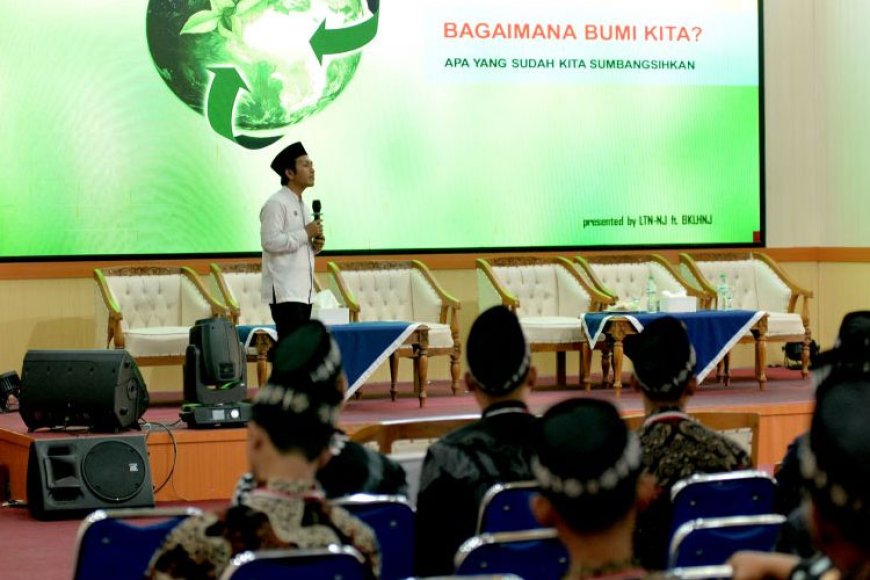 Tim Kreatif LTN dan KLH Ajak Mahasiswa Baru Unuja Probolinggo Ngaji Lingkungan