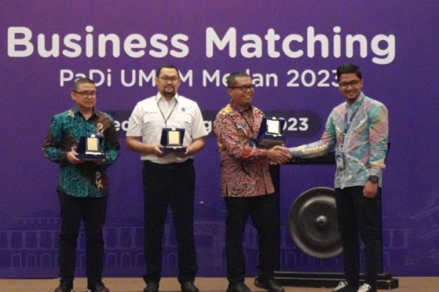 Business Matching PaDi UMKM Tembus Rp55 M, Telkom Dukung UMKM di Medan Naik Kelas