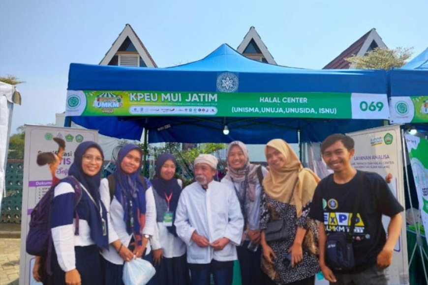 Halal Center Unisma Malang Bergabung dalam Pesta UMKM 2023 se&#45;Jawa Timur