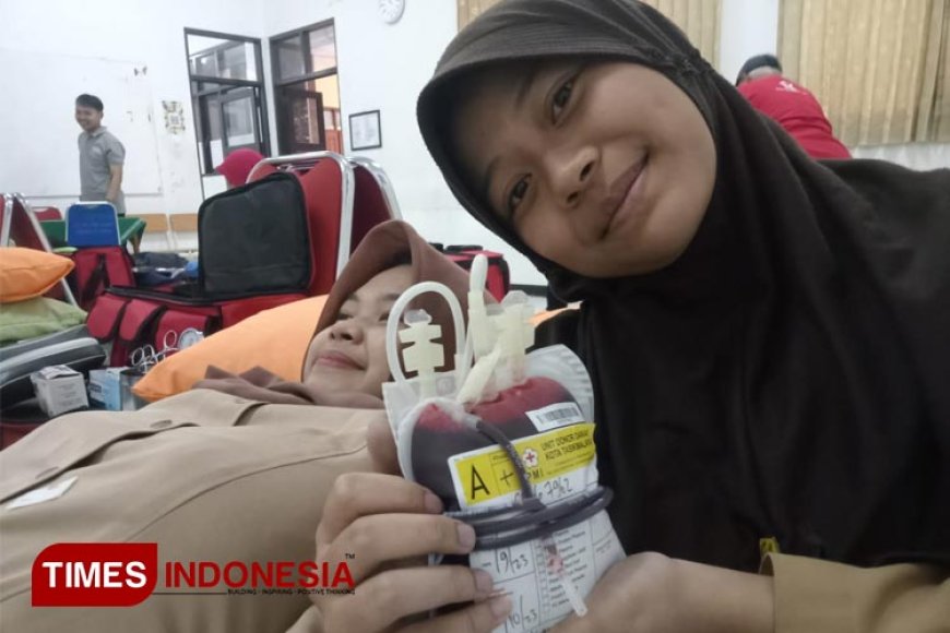 Blood for Life SMAN I Tasikmalaya Catat Sejarah, Rekor Kumpulkan KDD Siswa dan Mahasiswa