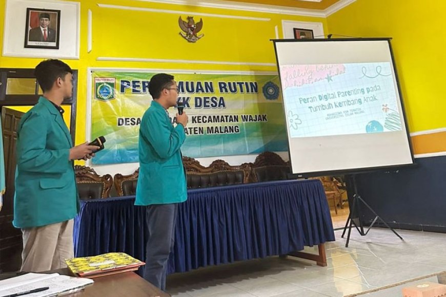 Pentingnya Parenting Pada Anak, Mahasiswa Ksm&#45;T UnismaMalang Ajak Ibu PKK Awasi Tumbuh Kembang Anak