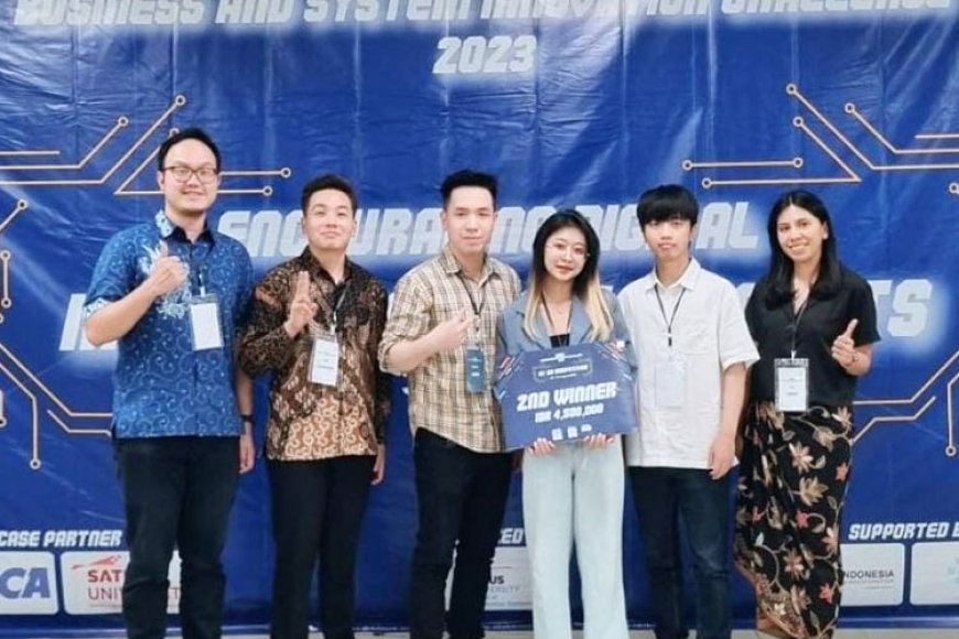 Ubaya Raih Juara 2 di Ajang Lomba UI/UX Design Tingkat Internasional