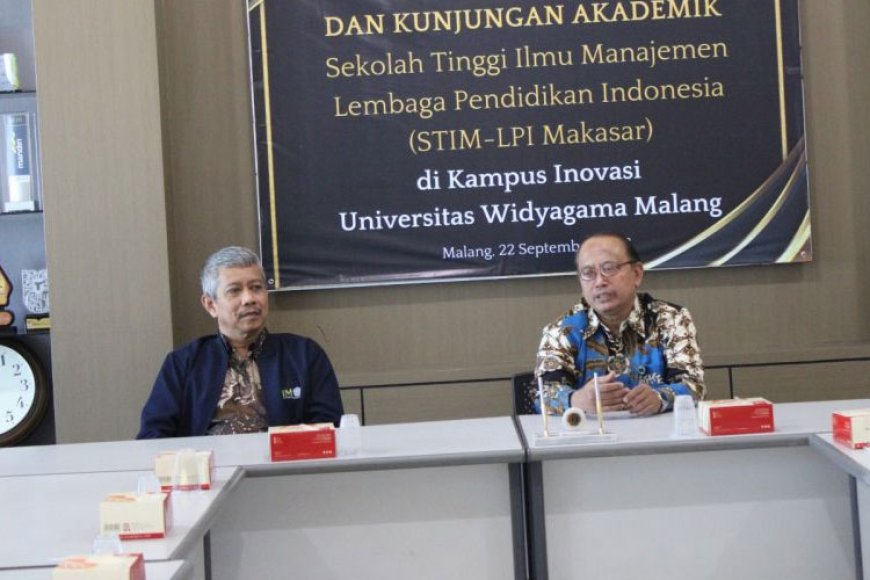 UWG Malang dan STIM&#45;LPI Makasar Bertukar Pengalaman dalam Acara Benchmarking