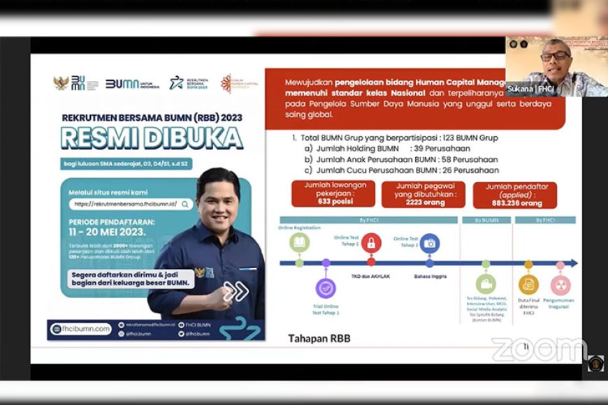 Webinar IKA UB, FHCI Sebagai Pintu Masuk Menuju BUMN