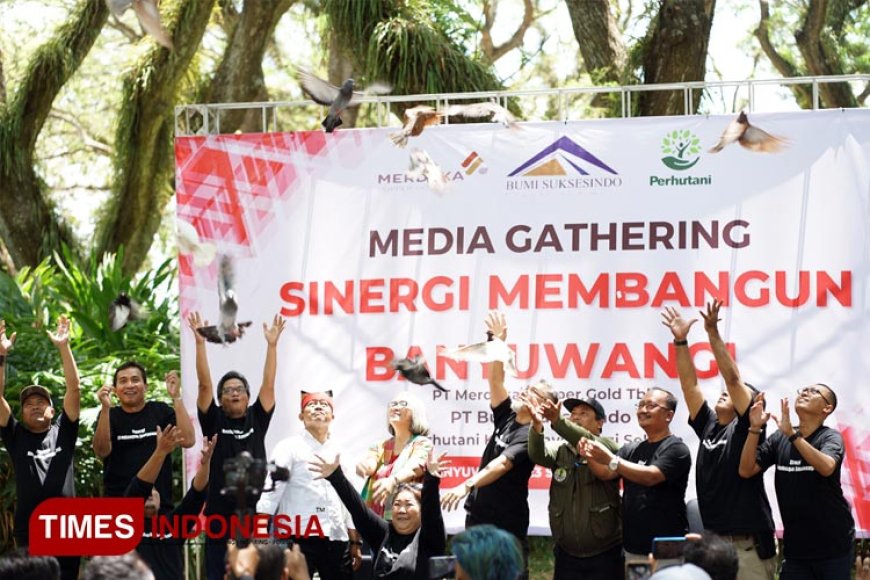 Perhutani dan PT BSI Ajak Jurnalis Gaungkan Sinergi Membangun Banyuwangi