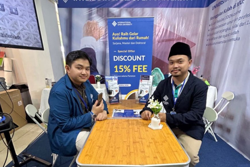 International Open University Kenalkan Diri di Islamic BookFair