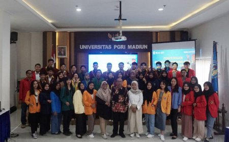 Rektor UNIPMA Madiun Menerima Mahasiswa Inbound Program PMM 3