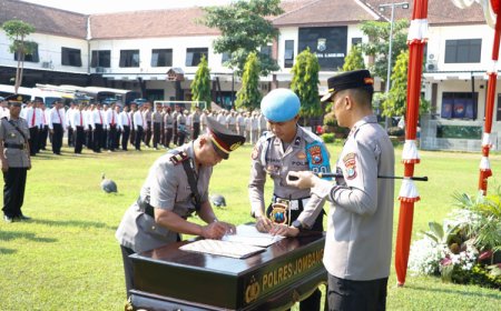 Mutasi di Polres Jombang, Ini Daftar Pejabat yang Dirotasi