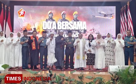 Doa Bersama Lintas Agama TNI dalam Peringatan HUT TNI ke-78: Bersatu Mendoakan Kesuksesan Tugas TNI untuk Indonesia Maju