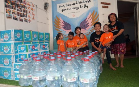 RHI Percayakan Kebutuhan Air Mineral bagi Anak dalam Perawatan pada Le Minerale