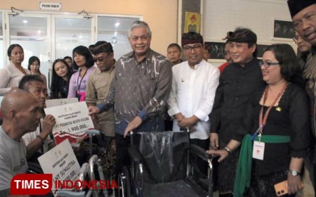 Pemkot Denpasar Wujudkan Kota Inklusi bagi Penyandang Disabilitas di Graha Nawasena