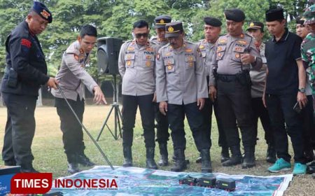 Biar Aman Polres Batu Terjunkan 585 personel Tak Bersenpi