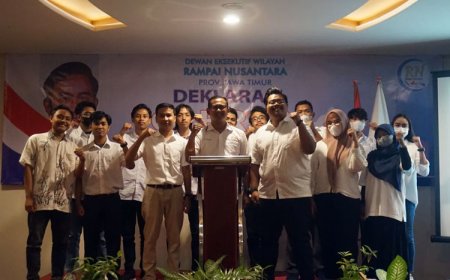 Rampai Nusantara Jatim Deklarasikan Gibran untuk Cawapres 2024