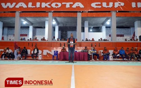 Jadi Agenda Tahunan, Turnamen Bola Voli Walikota Cup II Dibuka