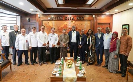Terbang ke Indonesia Bertemu Mendes PDTT RI, Delegasi Rwanda Afrika Tengah Ingin Tiru BUMDesa Indonesia