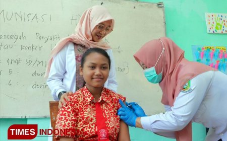 Wujudkan Generasi Tanpa Kanker Serviks, Banyuwangi Maksimalkan Vaksinasi HPV