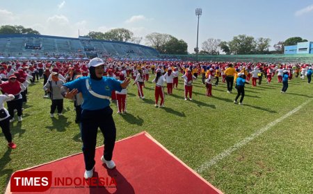 KORMI Kota Malang Rayakan HUT ke-23 dengan Senam Kebangsaan