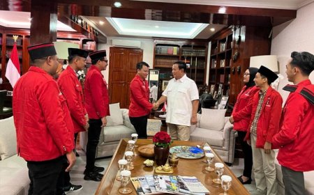 Begini Penjelasan GMNI Usai Bertemu Prabowo di Kertanegara