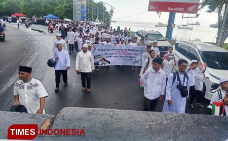 Aksi Bela Palestina, Hidayatullah Gandeng Aliansi OKP di Maluku Utara