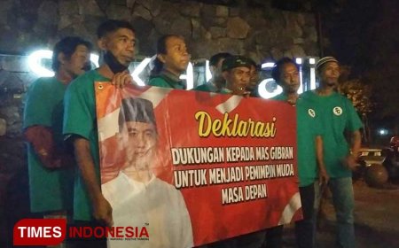 Dukungan Hebat untuk Gibran Rakabuming Raka Terus Mengalir di Kota Kediri