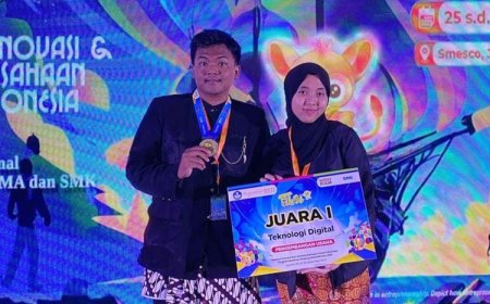 SMK Telkom Malang Mengikuti Festival Fiksi Dijakarta Menyabet Medali Emas
