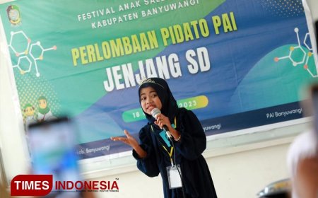 Festival Anak Sholeh, Ajang Membangun Akhlakul Karimah di Hati Pelajar Banyuwangi
