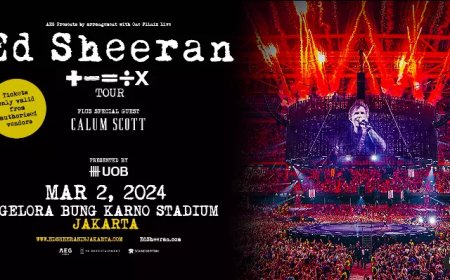 Ed Sheeran Umumkan Tur Matematika 2024, Jakarta Masuk Daftar