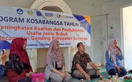 Kosabangsa Kolaborasi Unesa Surabaya - Unija Sumenep Perkuat Produk Olahan Jamu KWT