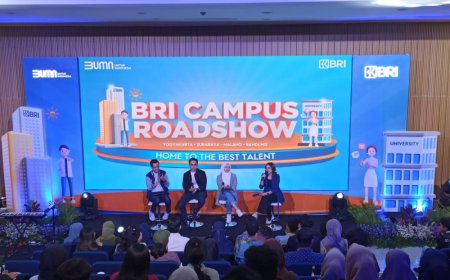 Beri Inspirasi Mahasiswa, BRI Kembali Gelar Campus Roadshow di 4 Kota  