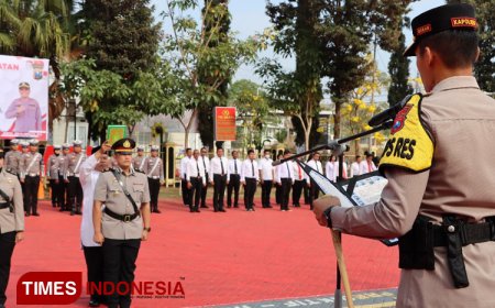 Kasat Lantas Polres Batu Dimutasi